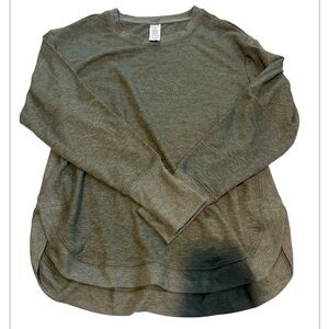 RBX Green Active Wear Long Sleeve Size Medium